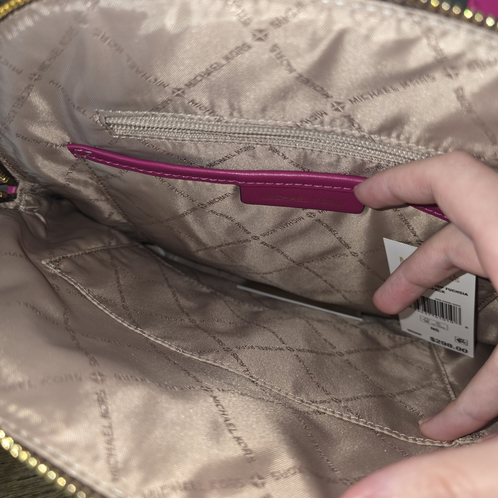 Michael Kors Dallas Medium Slim Backpack MK Signature - Picture 7 of 15